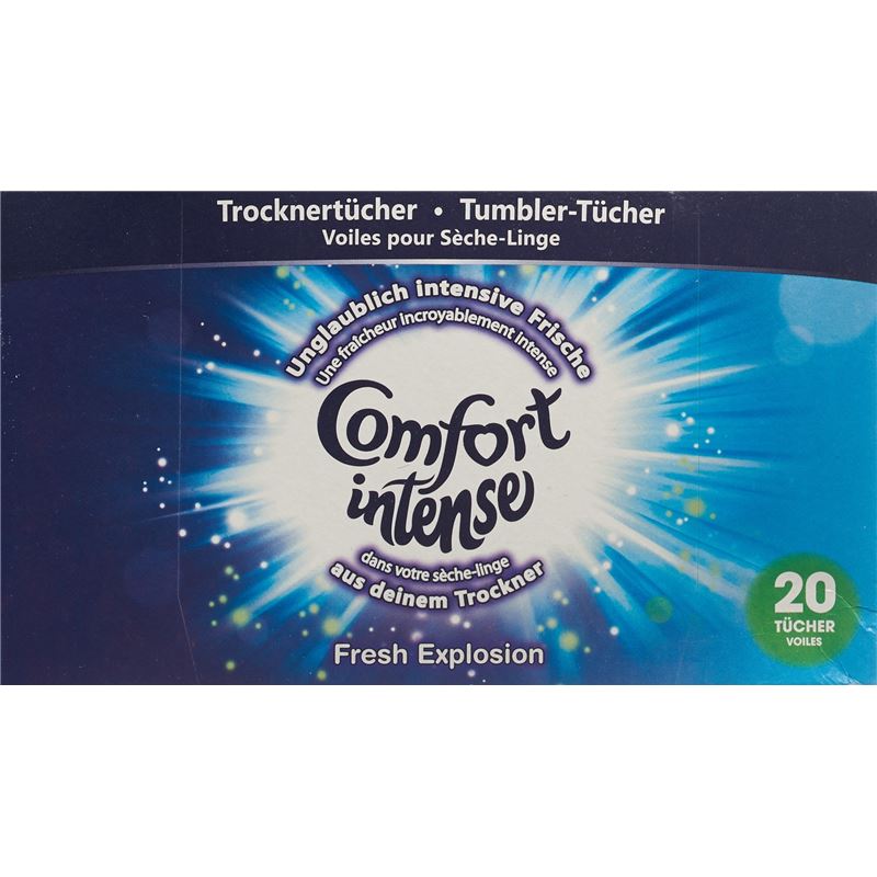 COMFORT Tumbler Tüchlein blau 20 Stk