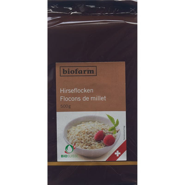 BIOFARM Schweizer Hirseflöckli Knospe 500 g