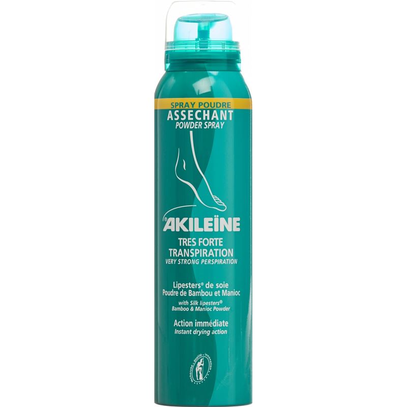 AKILEINE Grün Fusspuder Spray 150 ml