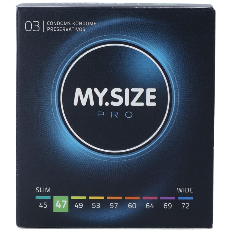 MY SIZE PRO Kondom 47mm 3 Stk