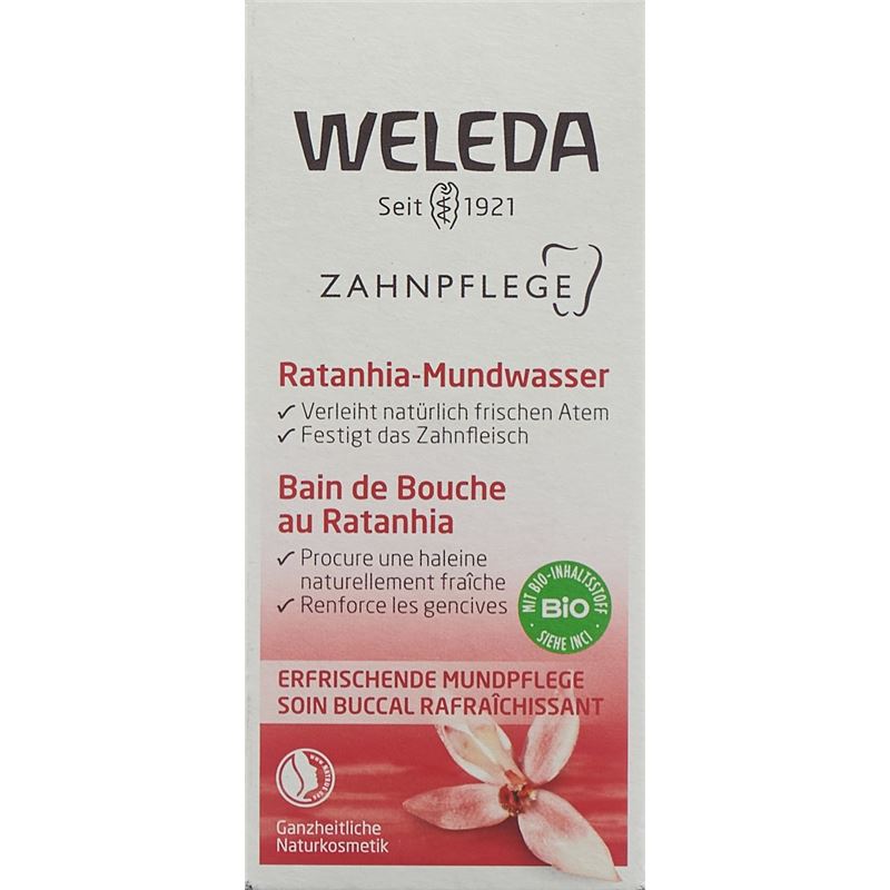 WELEDA Mundwasser Ratanhia Fl 50 ml