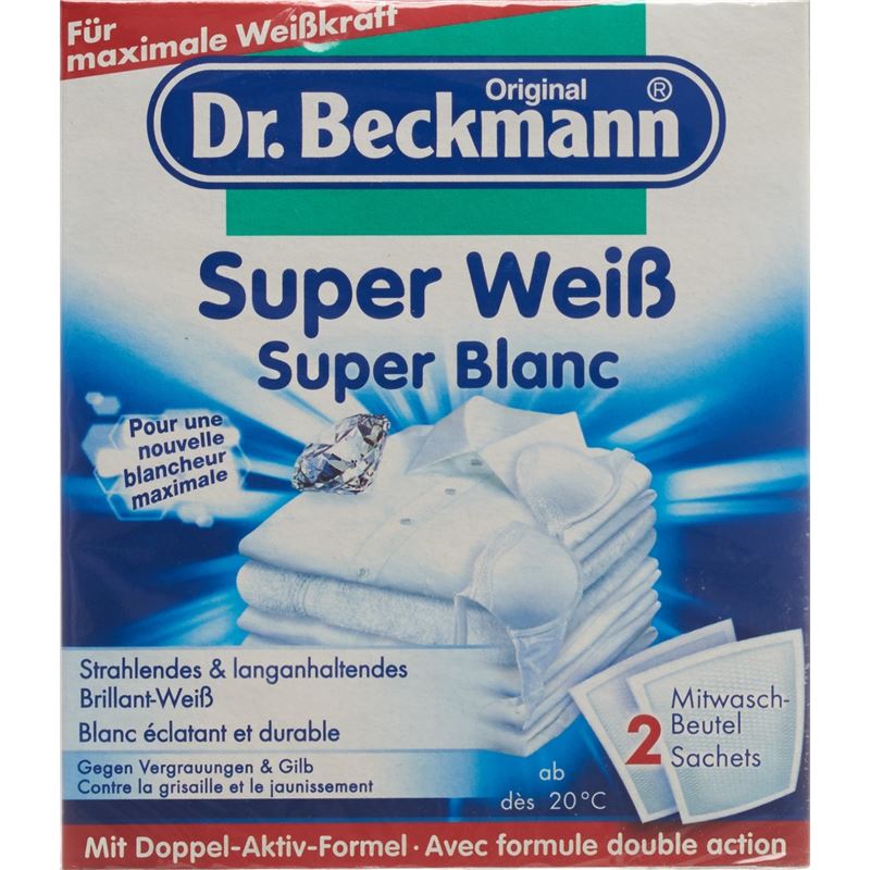 DR BECKMANN Super weiss 2 x 40 g