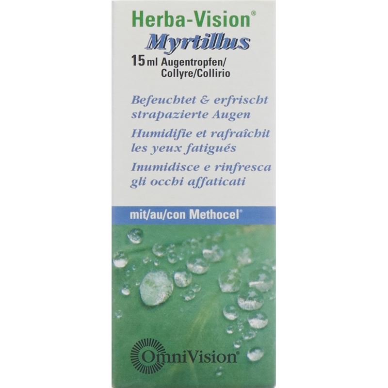 HERBA VISION Myrtillus Augentropfen 15 ml