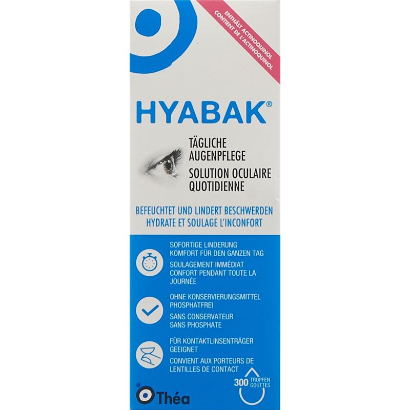 HYABAK Gtt Opht Fl 10 ml