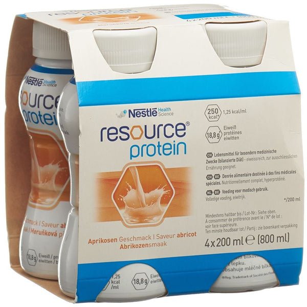 RESOURCE Protein Aprikose 4 x 200 ml