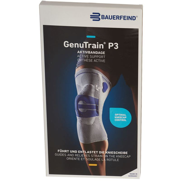 GENUTRAIN P3 Aktivbandage Gr2 links titan