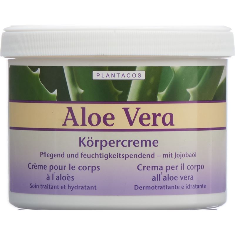 PLANTACOS Aloe Vera Körpercreme 500 ml