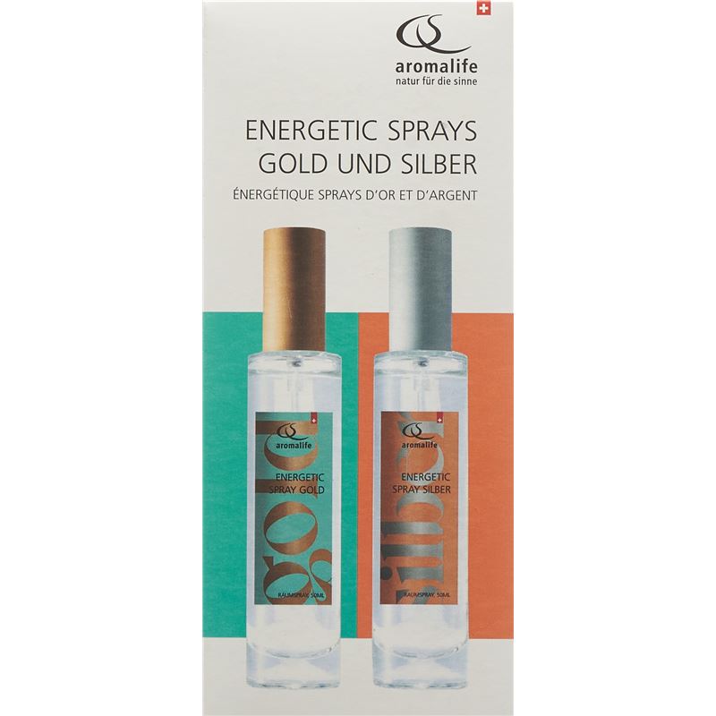 AROMALIFE Geschenkset Energetic Spray Gold