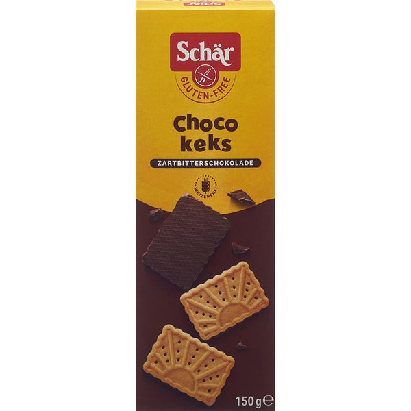 SCHÄR Biscotti m Schokoboden glutenfrei 150 g