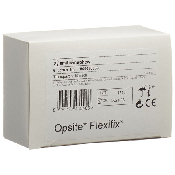 OPSITE FLEXIFIX transparente Folie 5cmx1m 6 Rolle