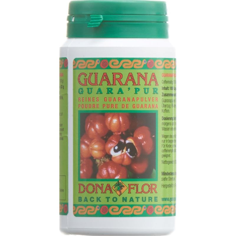 GUARANA DONA FLOR Pur Kaps Ds 100 Stk