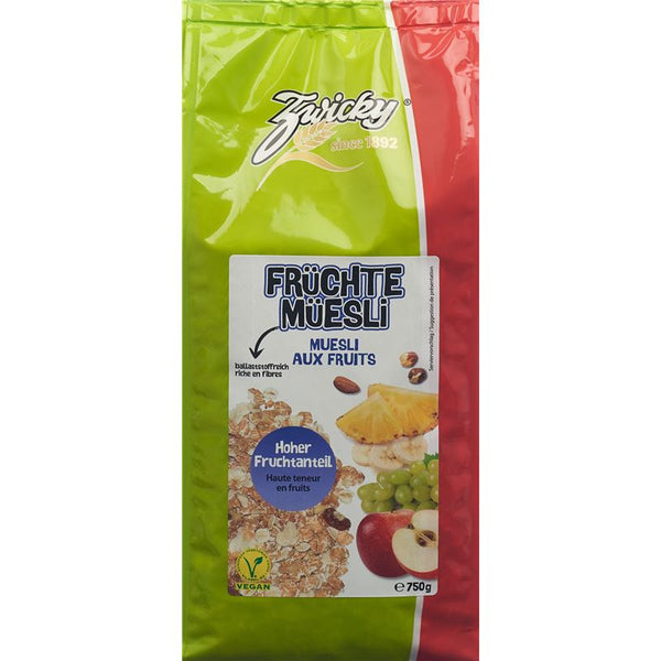 ZWICKY Früchtemüesli 750 g