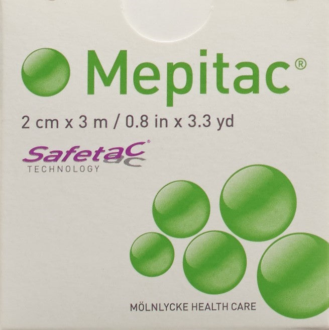 MEPITAC SAFETAC Fixierverband 2cmx3m Silikon