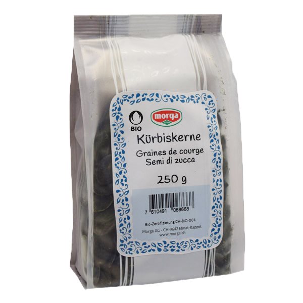 MORGA Kürbiskerne Bio Knospe Btl 250 g