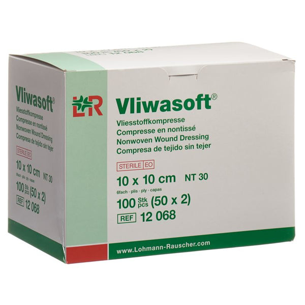 VLIWASOFT Vliesstoffko 10x10cm 6-l st 50 x 2 Stk