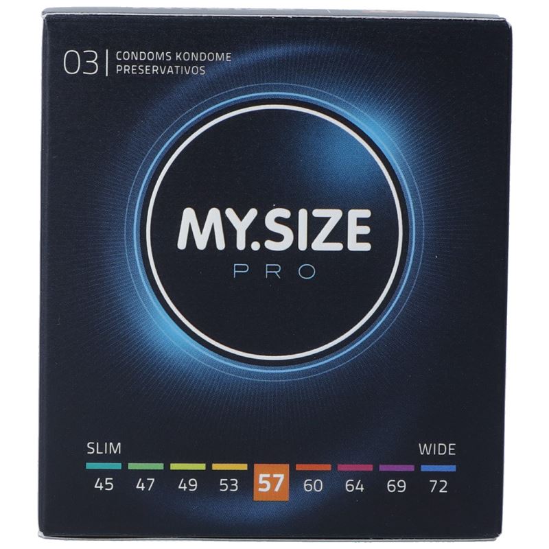 MY SIZE PRO Kondom 57mm 3 Stk