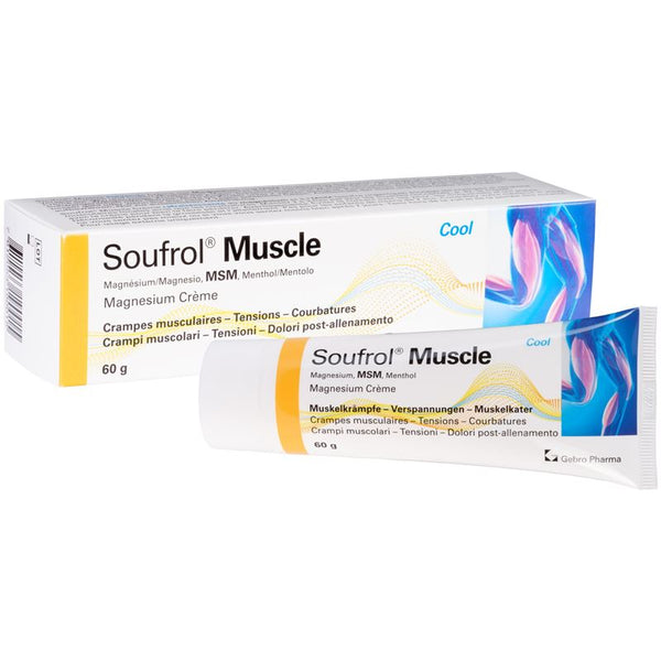 SOUFROL Muscle Magnesium Creme Cool Tb 60 g