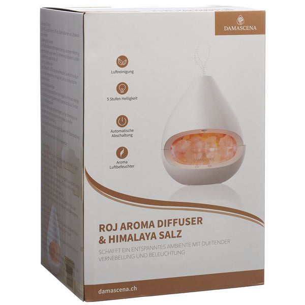 DAMASCENA ROJ Aromavernebler & Himalayasalz