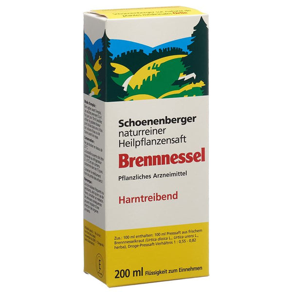 SCHOENENBERGER Brennnessel Heilpflanzensaft 200 ml