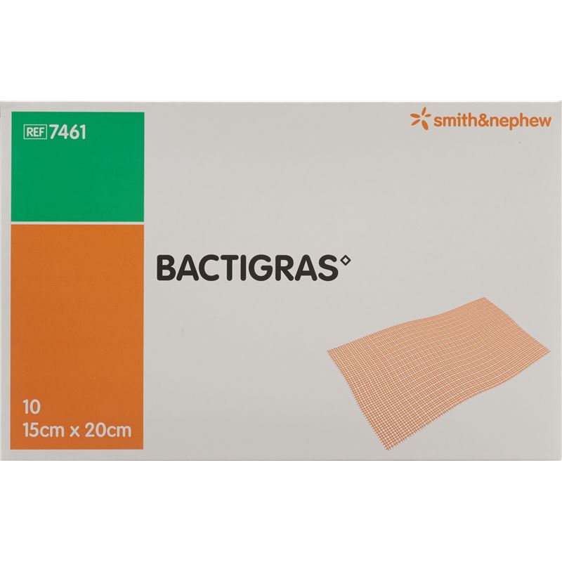 BACTIGRAS Gazeverband 15cmx20cm 10 Btl