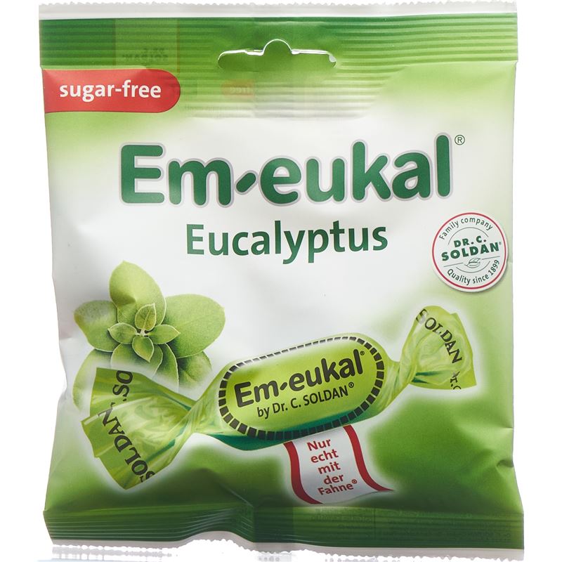 SOLDAN EM-EUKAL Eucalyptus zuckerfrei Btl 50 g