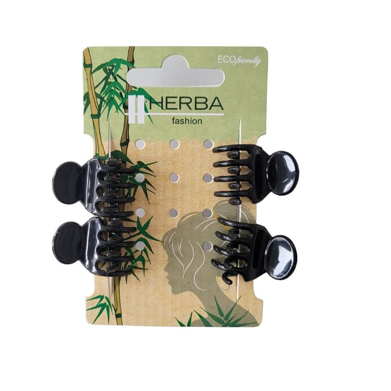 HERBA Ecofriendly Pinzettina 2cm schwarz 4 Stk