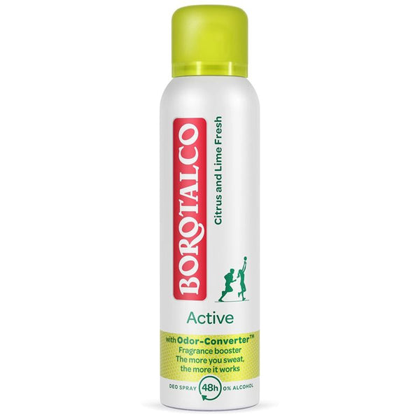 BOROTALCO Deo Active Spray Zitrus Lime 150 ml