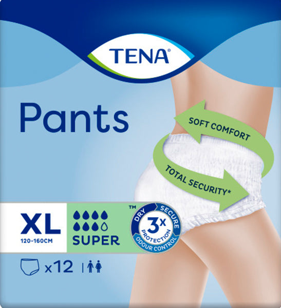 TENA Pants Super XL ConfioFit 12 Stk