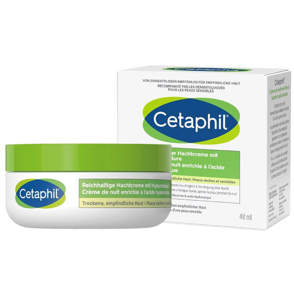 CETAPHIL Reichhalt Nachtcreme mit Hyalurons 48 ml