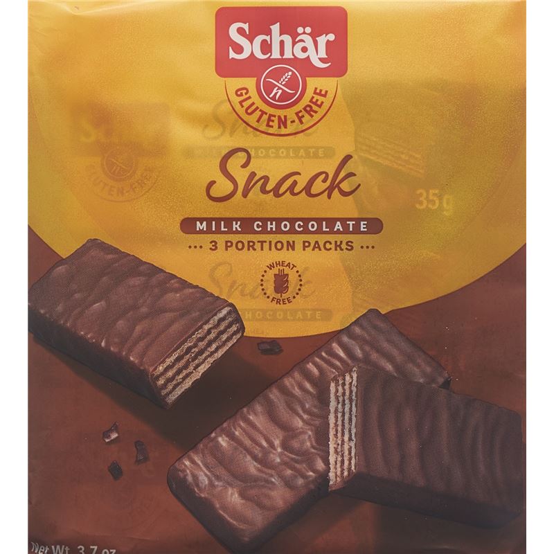 SCHÄR Snack m Schokolade glutenfrei 3 x 35 g