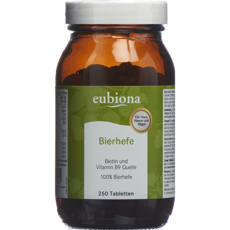 EUBIONA Bierhefe Tabl 100 g