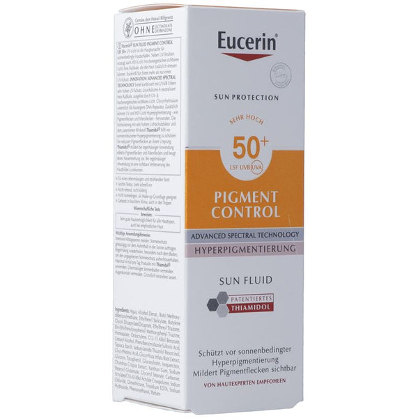 EUCERIN SUN Face Pigm Cont Fluid LSF50+ 50 ml