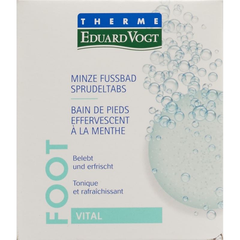 E.VOGT THERME VITAL Fussbad Sprudeltabs 6 x 30 g