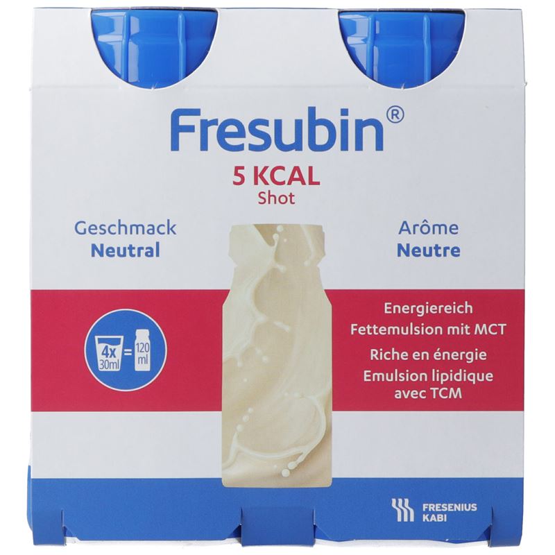 FRESUBIN 5 kcal Shot Neutral 4 Fl 120 ml