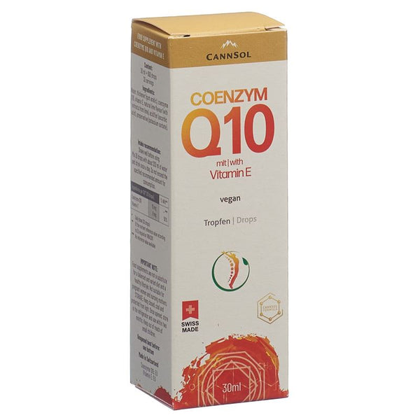 CANNSOL Coenzym Q10 Vit E wasserlös Pip Fl 30 ml