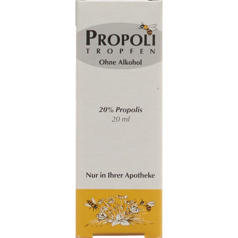 PROPOLI Tropfen 20 % ohne Alkohol 20 ml