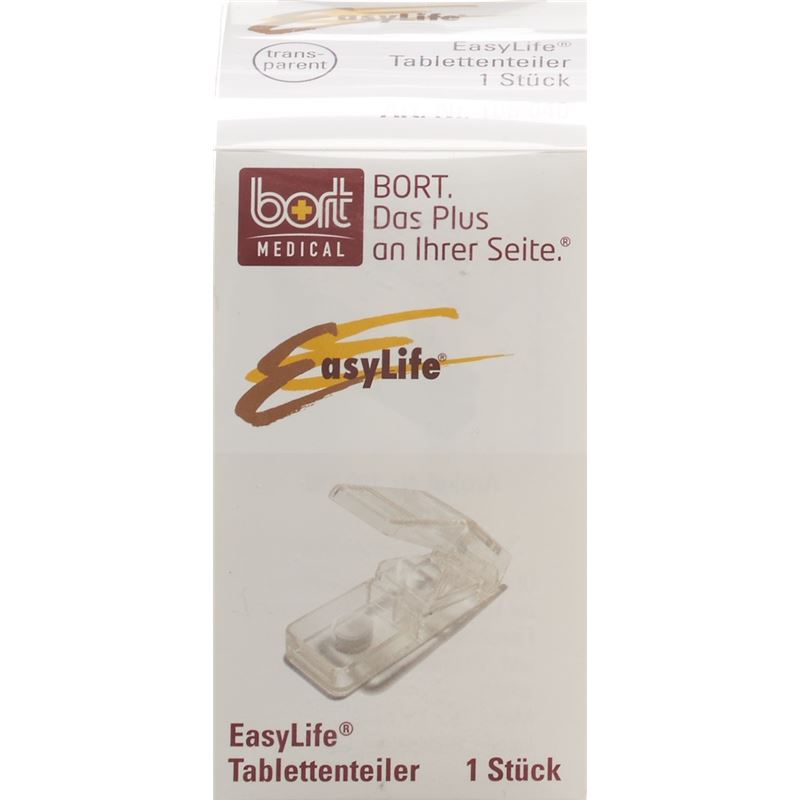 BORT EASYLIFE Tablettenteiler transparent