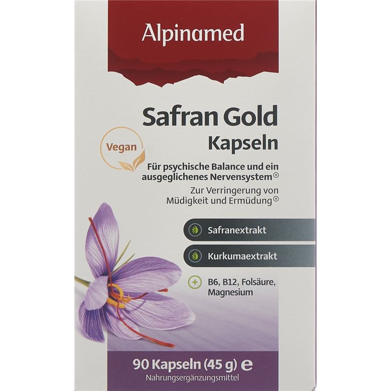 ALPINAMED Safran Gold Kaps 90 Stk