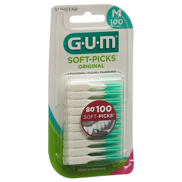 GUM Soft-Picks Original Medium 100 Stk