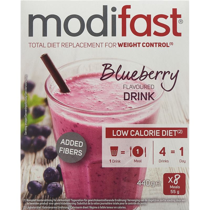 MODIFAST Drink Yoghurt Heidelbeere 8 x 55 g