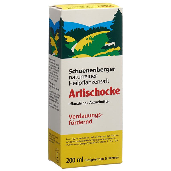 SCHOENENBERGER Artischock Heilpflanzensaft 200 ml