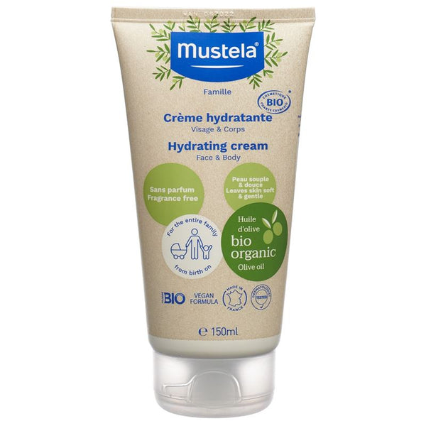 MUSTELA BIO Feuchtigkeitscreme (neu) Tb 150 ml