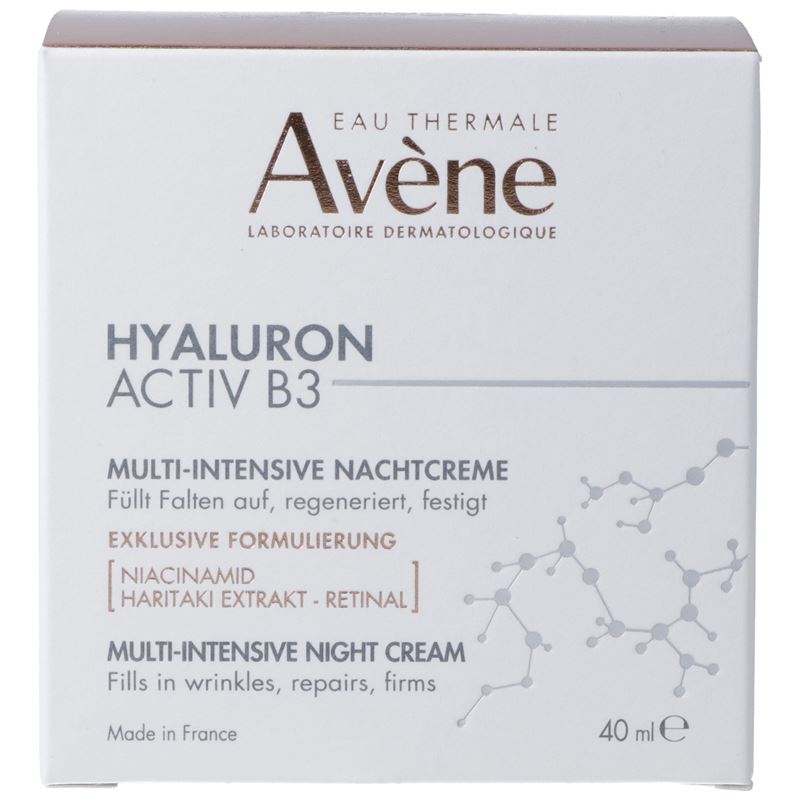 AVENE Hyaluron Activ B3 Nachtcreme Fl 40 ml