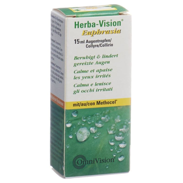 HERBA VISION Euphrasia Augentropfen 15 ml