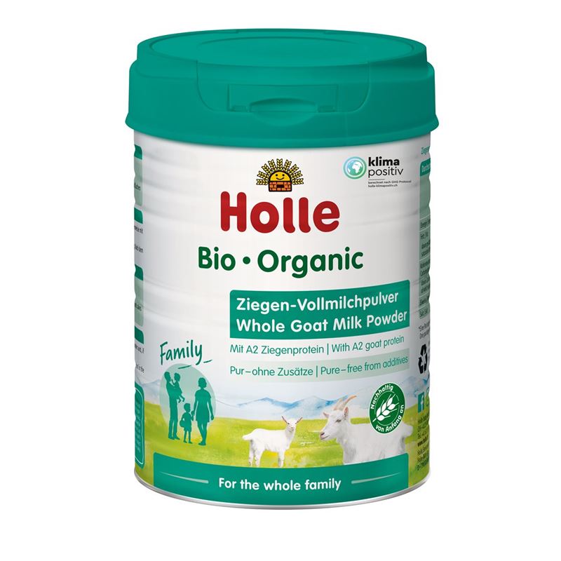 HOLLE Bio-Ziegenvollmilchpulver Family 400 g