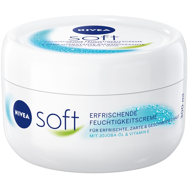 NIVEA SOFT Feuchtigkeitscrème Topf 300 ml