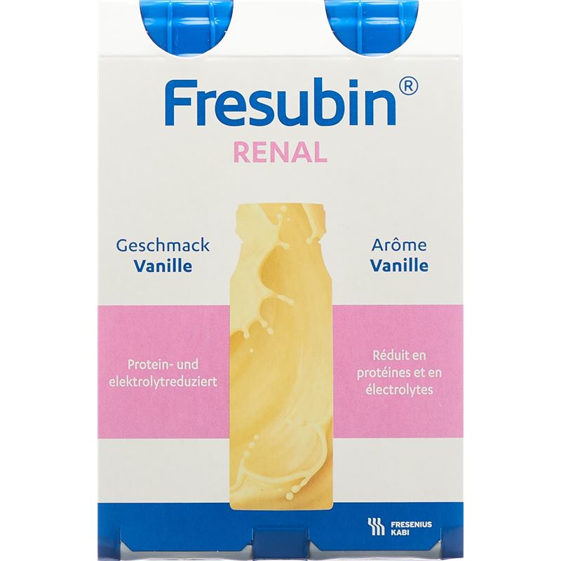 FRESUBIN Renal Vanille 4 Fl 200 ml