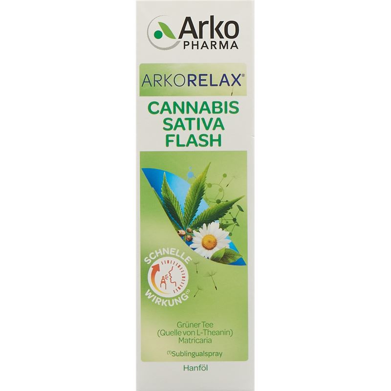 ARKORELAX Cannabis Sativa Flash Spray 15 ml