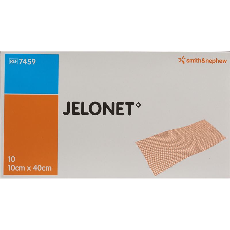 JELONET Paraffingaze 10cmx40cm steril 10 Stk