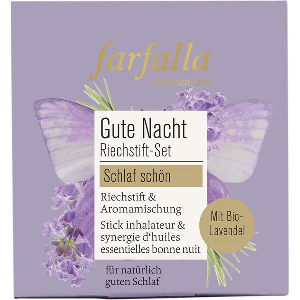 FARFALLA Riechstift Set Gute Nacht schlaf schön